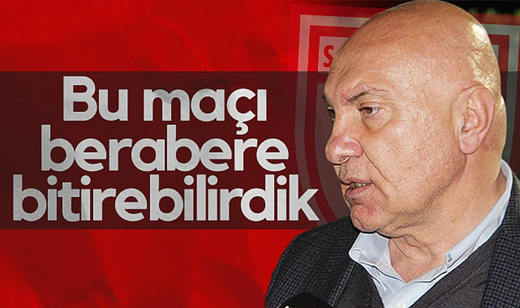 Samsunspor Başkanı Yüksel Yıldırım'dan Galatasaray Maçı Sonrası Açıklama: Berabere Bitirebilirdik