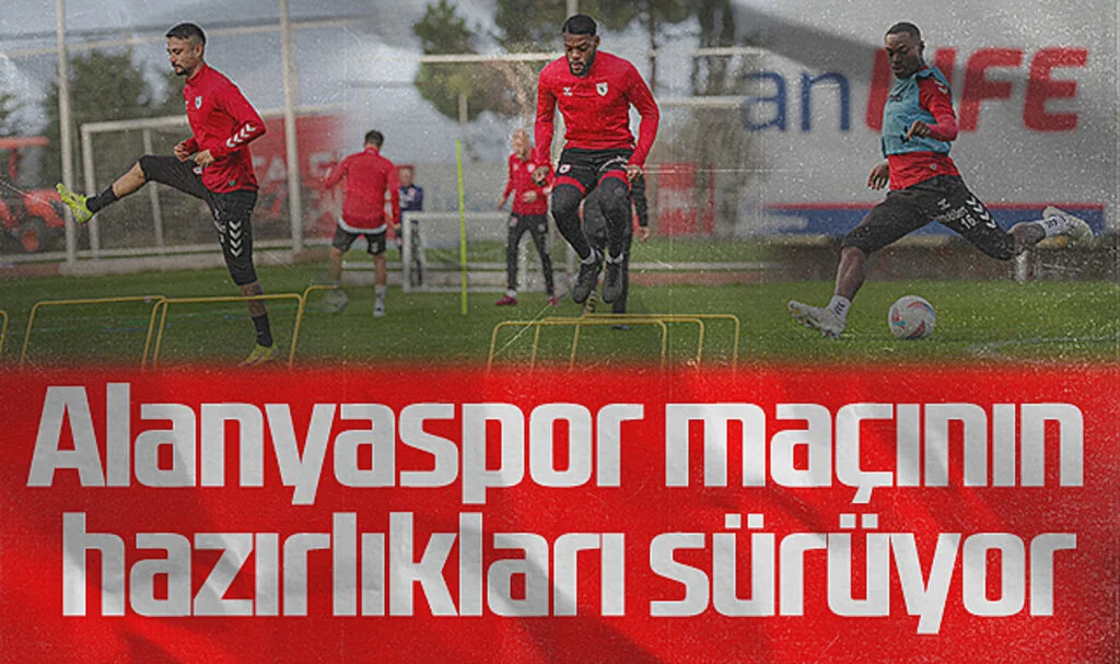 Samsunspor'da Alanyaspor maçının hazırlıkları sürüyor