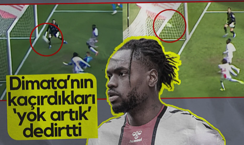 Samsunspor'da Dimata'nın Kaçırdıkları Bodrum FK Maçına Damga Vurdu!