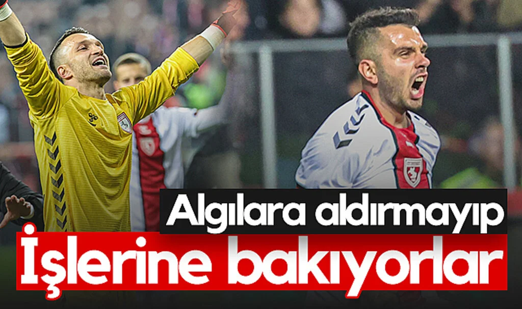 Samsunspor'da Emre Kılınç ve Okan Kocuk Algılara Aldırmayıp İşlerine Bakıyor