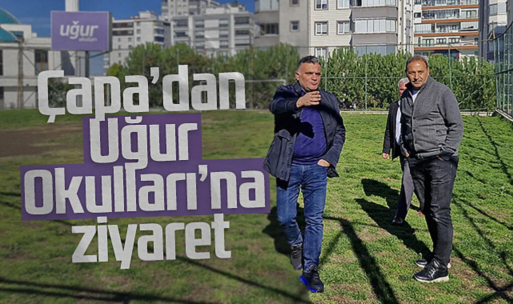 Samsunspor Futbol Direktörü Fuat Çapa'dan Uğur Okulları'na ziyaret
