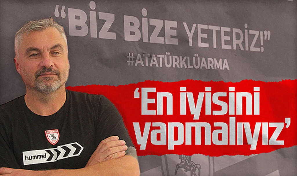 Samsunspor Teknik Direktörü Thomas Reis: En iyisini yapmalıyız