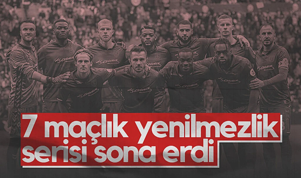Samsunspor'un 7 Maçlık Yenilmezlik Serisi Sona Erdi