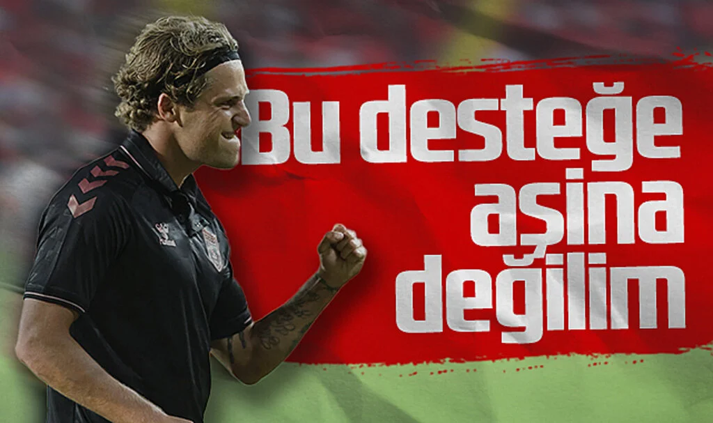 Samsunspor'un yıldızı Carlo Holse: Bu desteğe aşina değilim