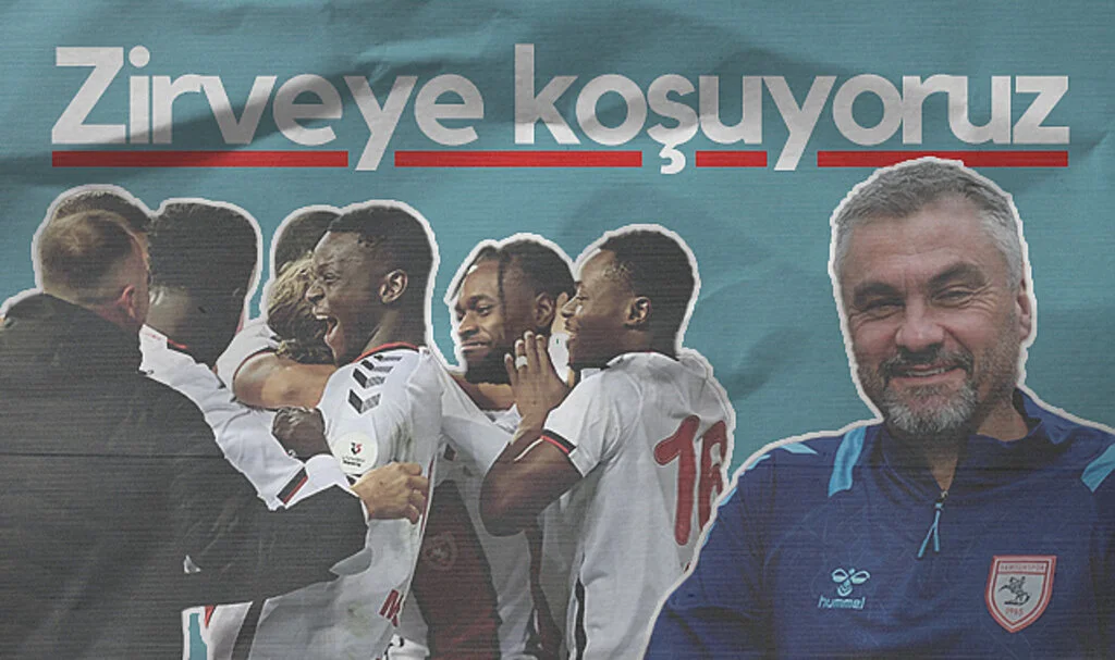 Samsunspor Zirveye Koşuyor