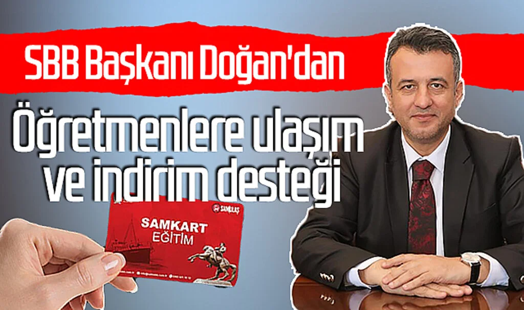 SBB Başkanı Halit Doğan’dan Öğretmenlere İndirim Müjdesi