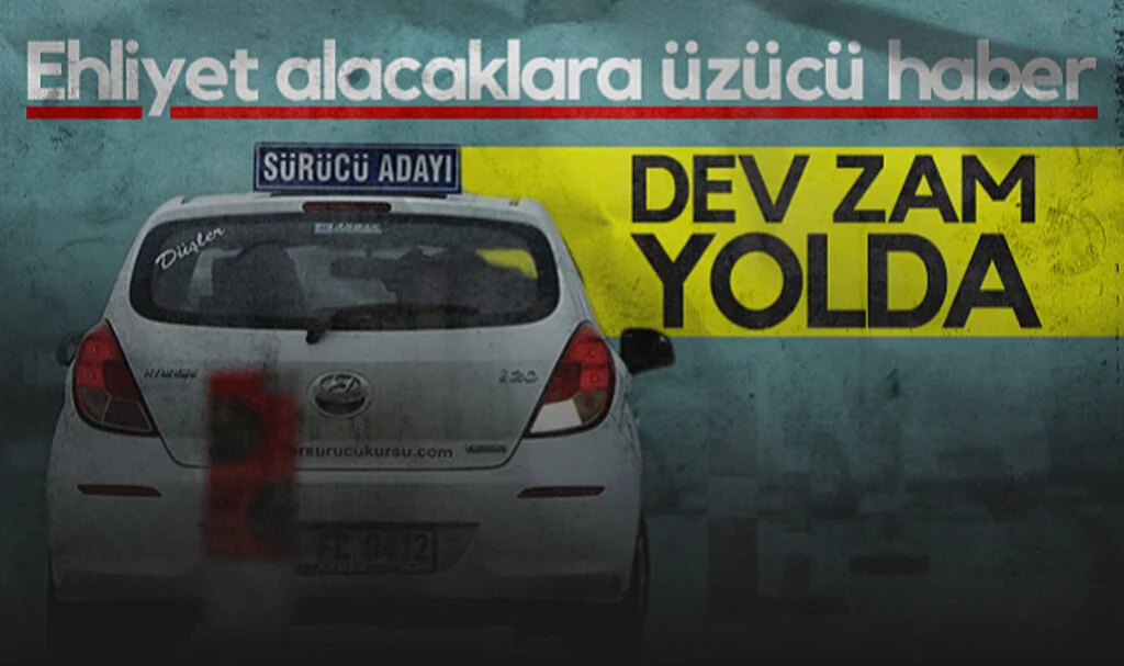 Sürücü Kursu Ücretlerinde Rekor Artış Kapıda