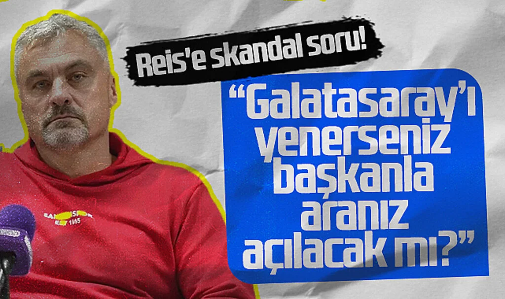 Thomas Reis'e skandal soru! Galatasaray'ı yenerseniz başkanla aranız açılacak mı?
