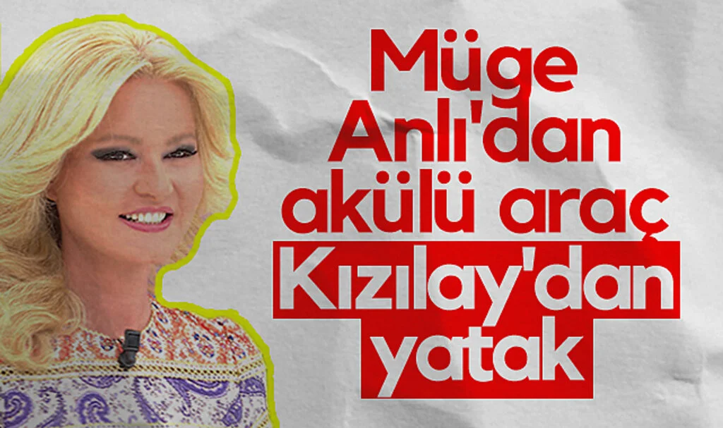 MS Hastasına Müge Anlı'dan akülü araç Kızılay'dan yatak desteği
