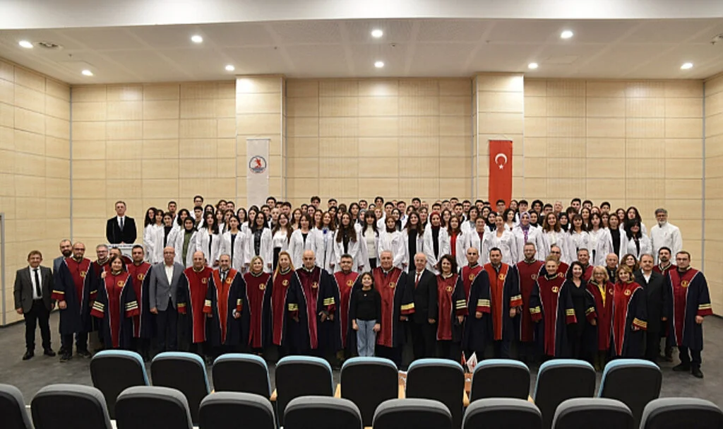 Veteriner aday hekimler önlüklerini giydi