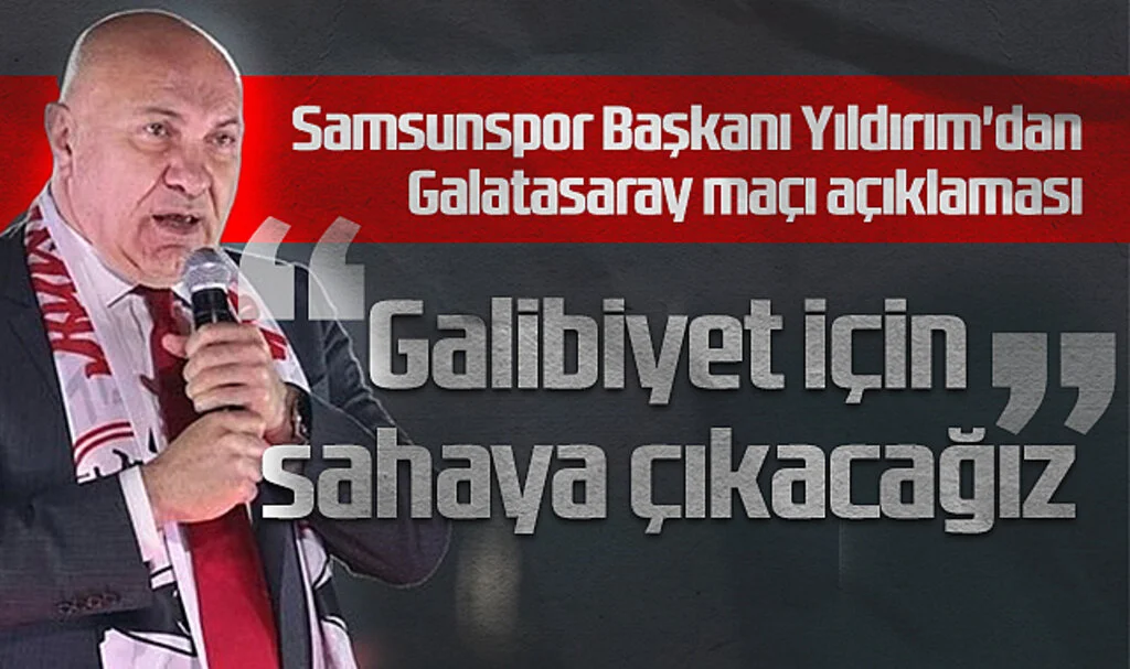 Yüksel Yıldırım: "Galibiyet İçin Sahaya Çıkacağız"