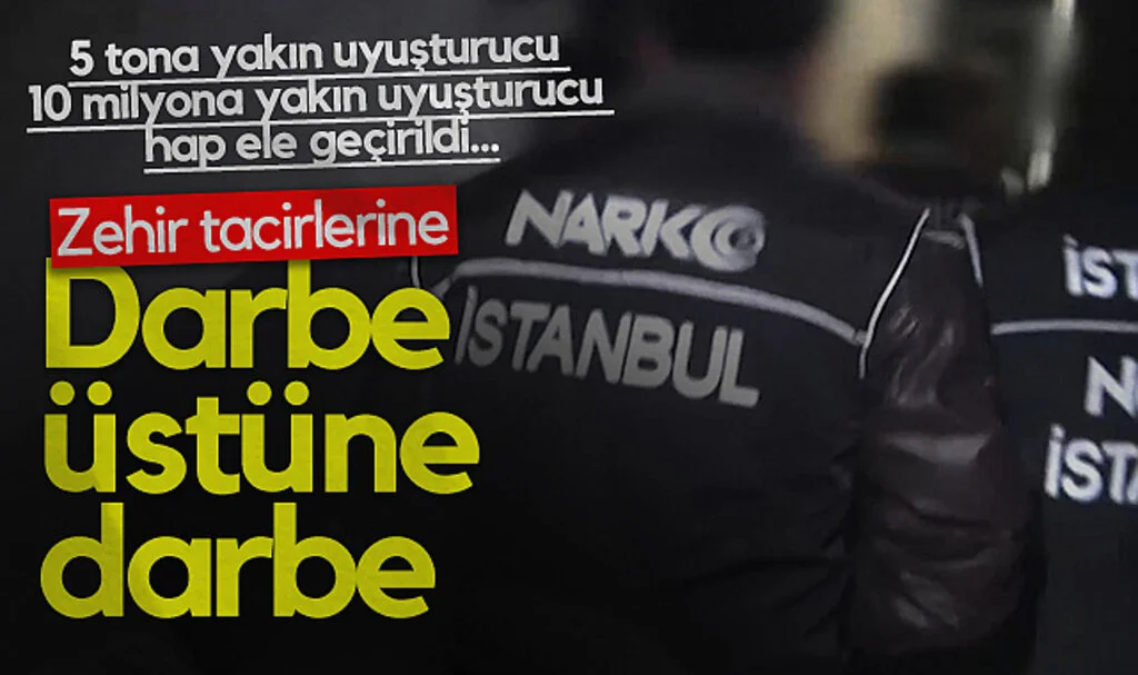 Zehir tariclerine darbe üstüne darbe