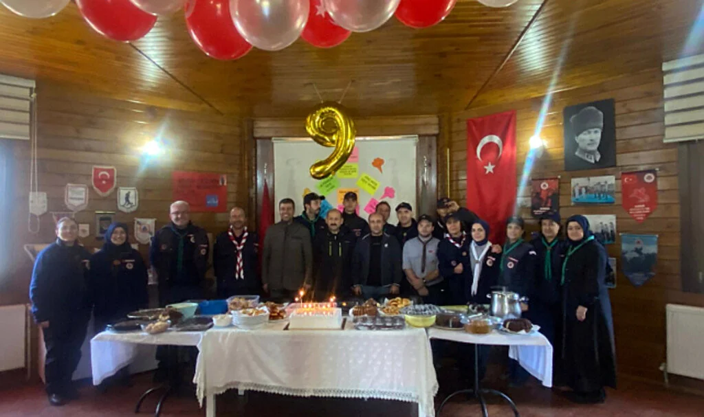 19 Mayıs İzcilik ve Spor Kulübü 9. Yılını Kutladı