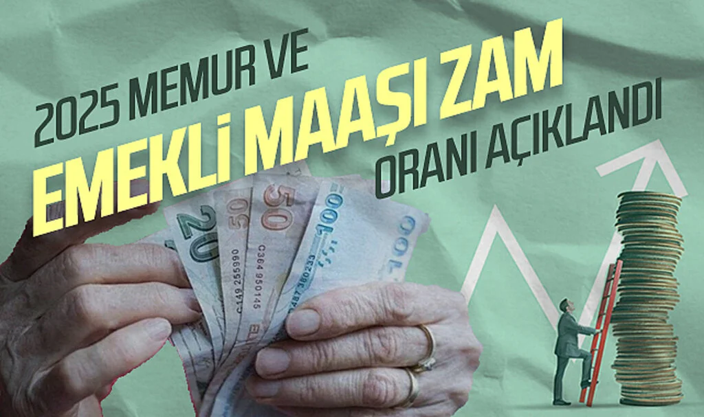 2025 Memur ve Emekli Maaşı Zam Oranı Açıklandı