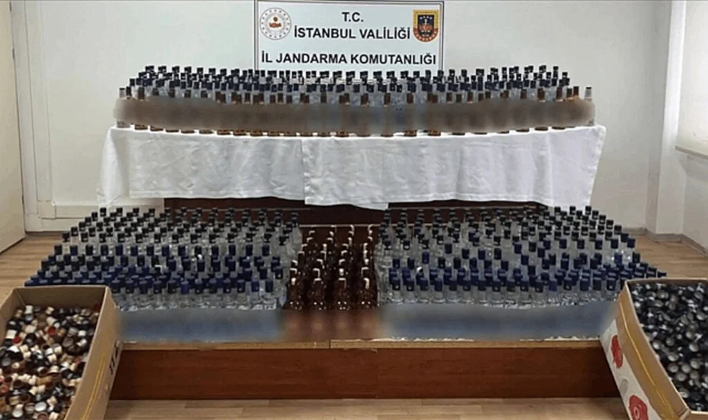 81 İlde Çengel-13 Operasyonu: Sahte Alkol İmalatçılarına Darbe