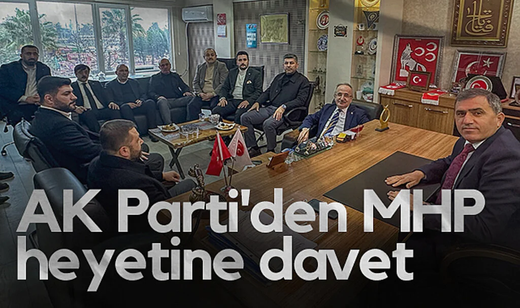 AK Parti'den MHP heyetine kongre daveti