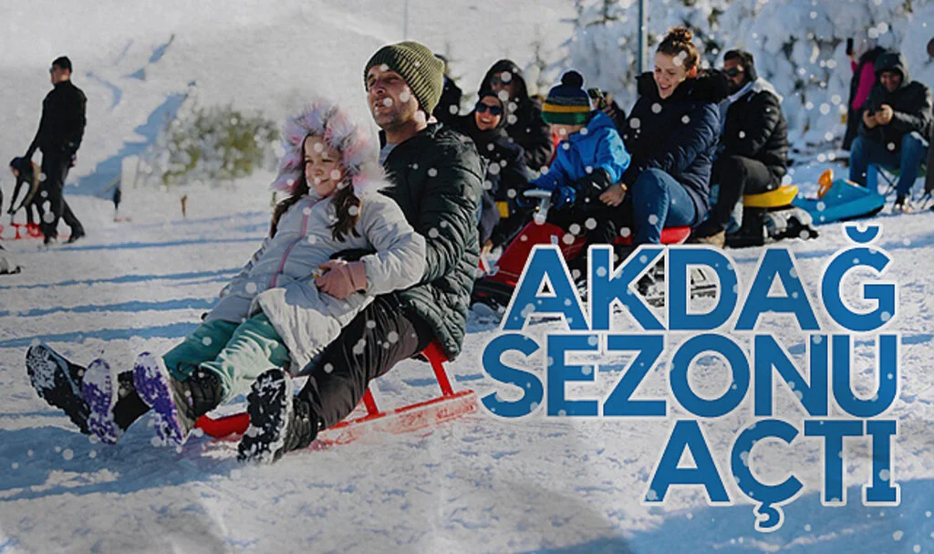 Akdağ Kayak Merkezi'nde Kış Sezonu Başladı