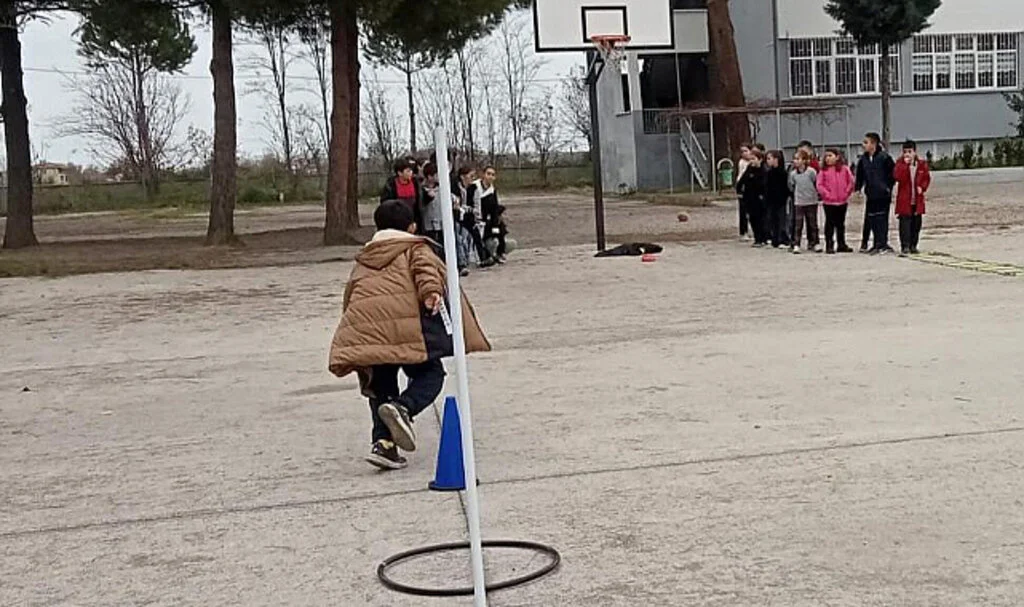 Alaçam’da İlkokullarda Spor Dalı Eğitimi Projesi Devam Ediyor