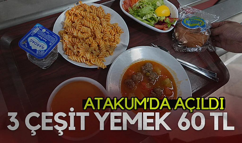 Atakum Belediyesi Kent Lokantası Hizmete Girdi