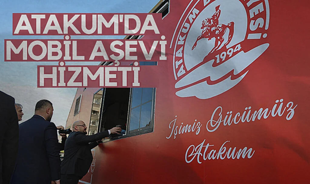 Atakum Belediyesi'nden mobil aşevi hizmeti