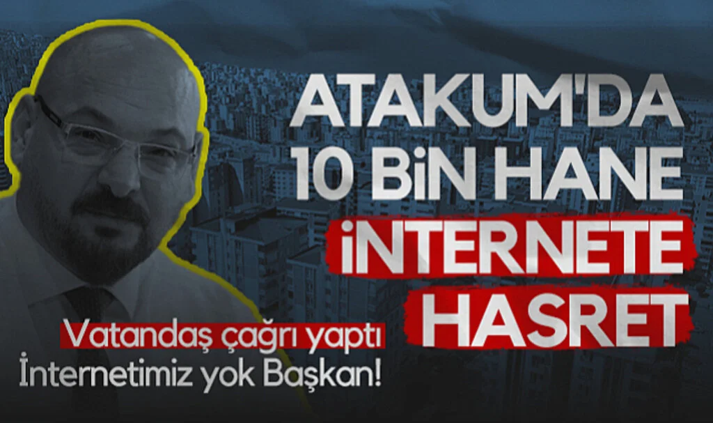 Atakum'da 10 Bin Hane İnternete Hasret