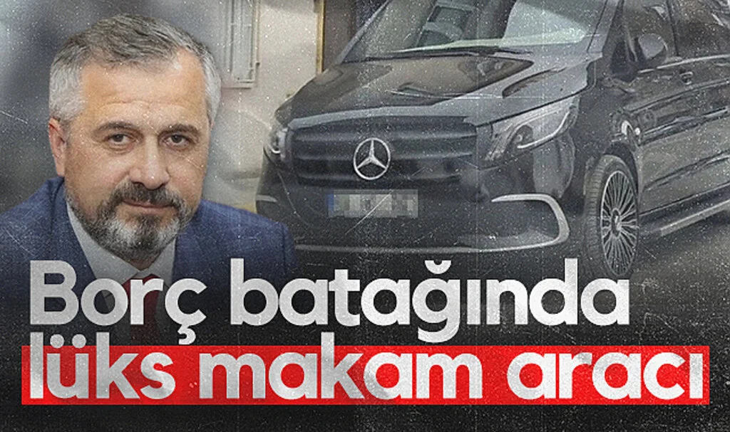 Borçlu Bafra Belediyesi'ne Lüks Makam Aracı