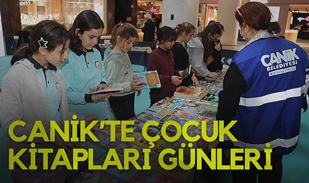 Canik Çocuk Kitapları Günleri Devam Ediyor
