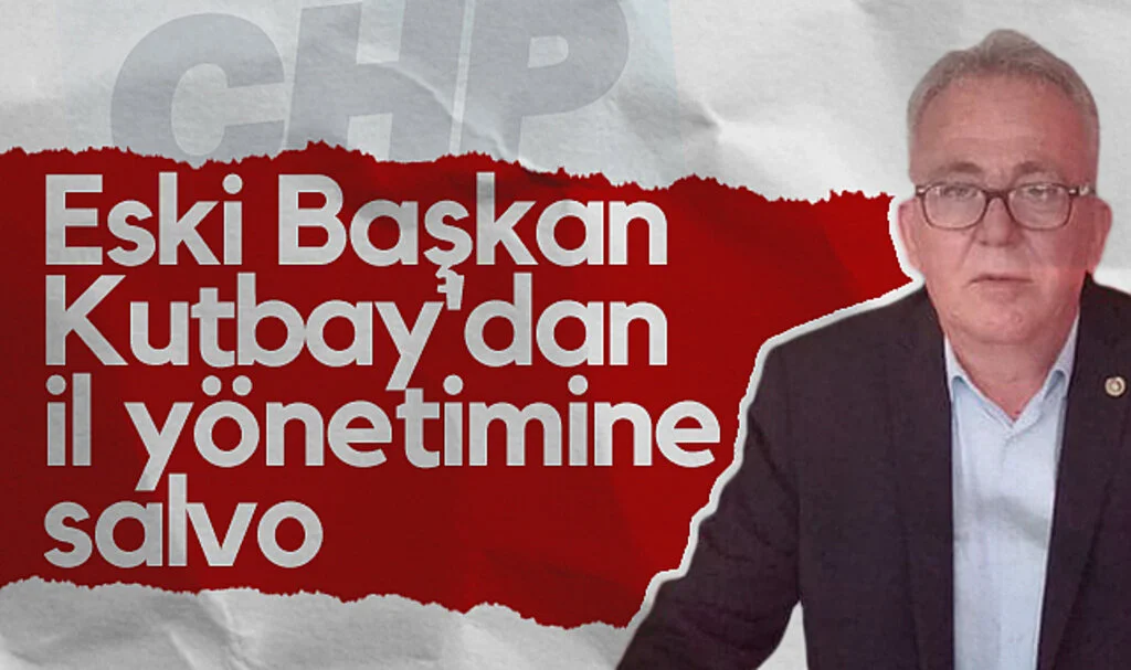 Canik eski İlçe Başkanı Kutbay'dan il yönetimine salvo