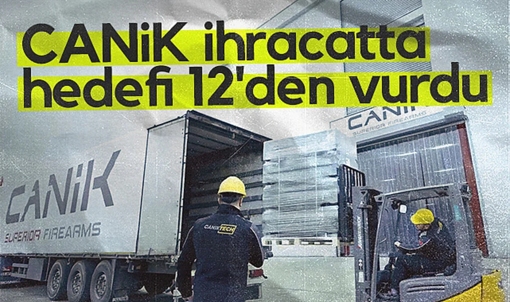 CANiK ihracatta hedefi 12'den vurdu
