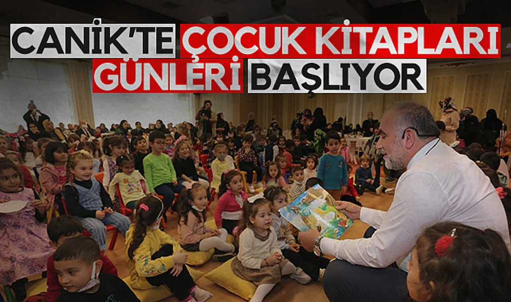 Canik'te Çocuk Kitapları Günleri Başlıyor