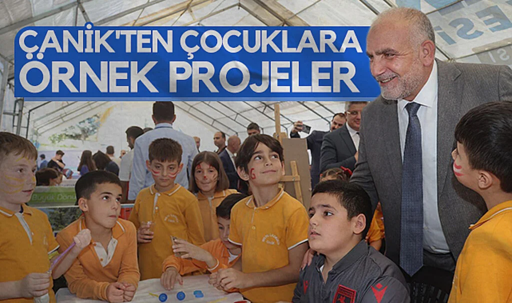 Canik'ten çocuklara örnek projeler