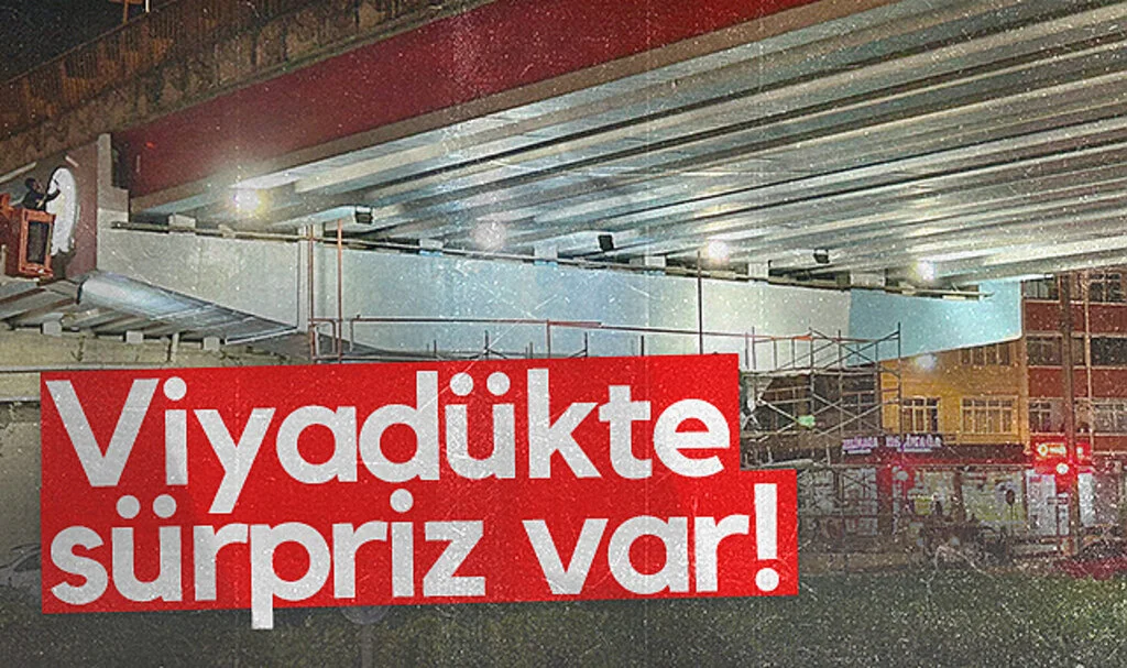 Canik Viyadüğü'nde sürpriz var!