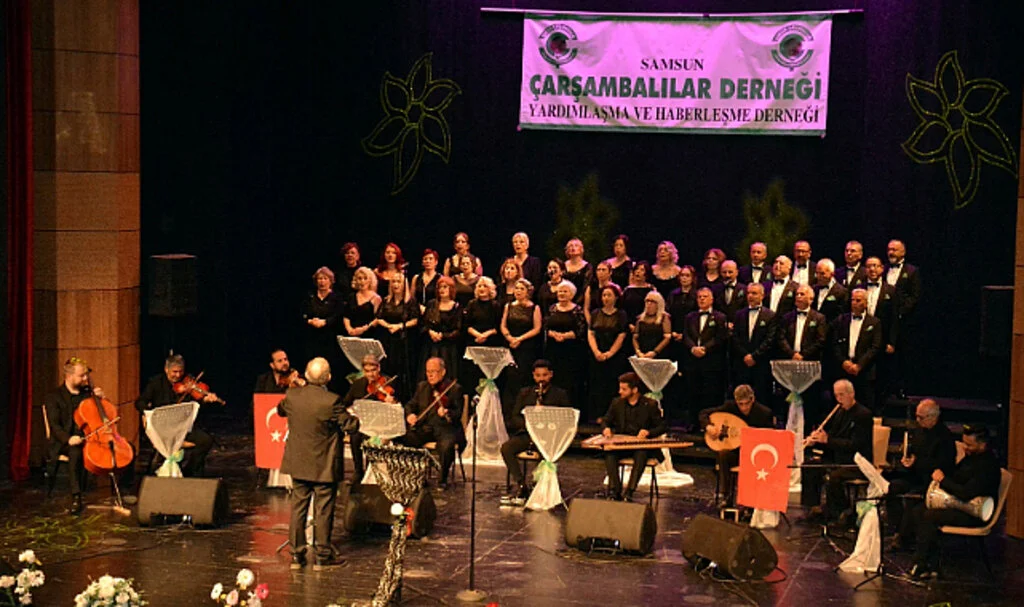 Çarşambalılar Derneği TSM Korosu Samsun'da Sahne Alacak