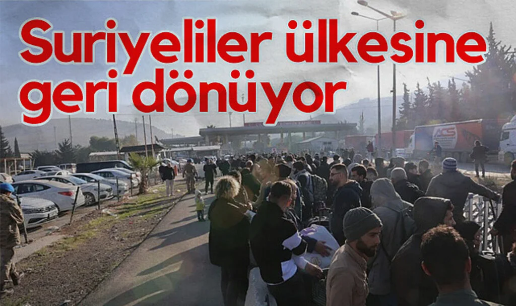 Cilvegözü Sınır Kapısı'nda geri dönüş yoğunluğu: "14 yıl bu anı bekledik"