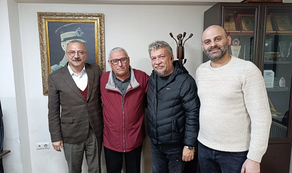 Erişen ve Köktener'den HHalk'a ziyaret