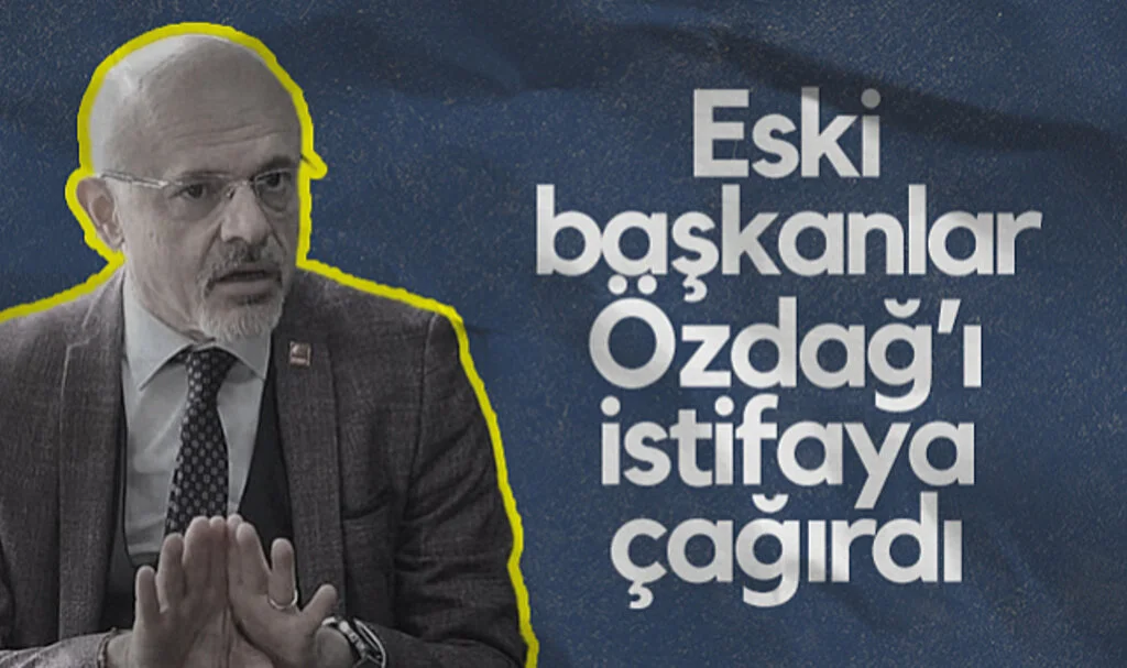 Eski Başkanlar CHP İl Başkanı Mehmet Özdağ'ı İstifaya Çağırdı