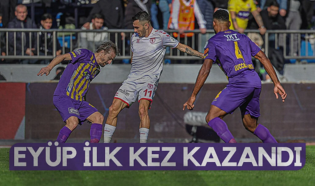 Eyüpspor ilk kez kazandı