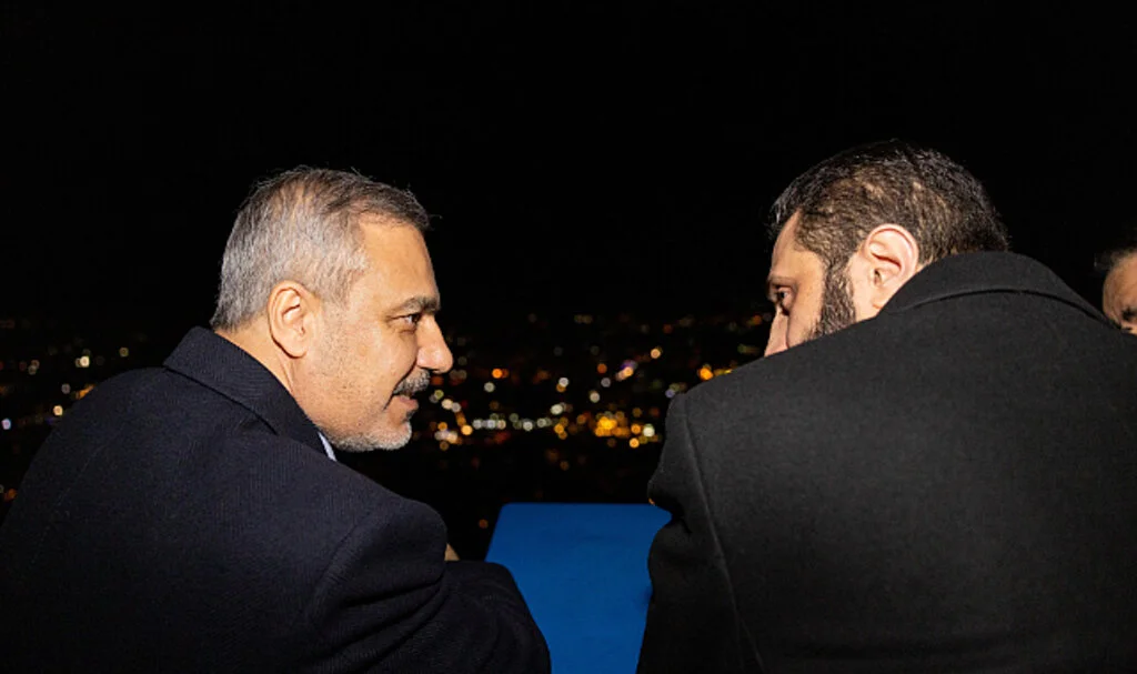 Hakan Fidan, Suriye’nin Yeni Lideri ile Kasyun Dağı’nda Buluştu