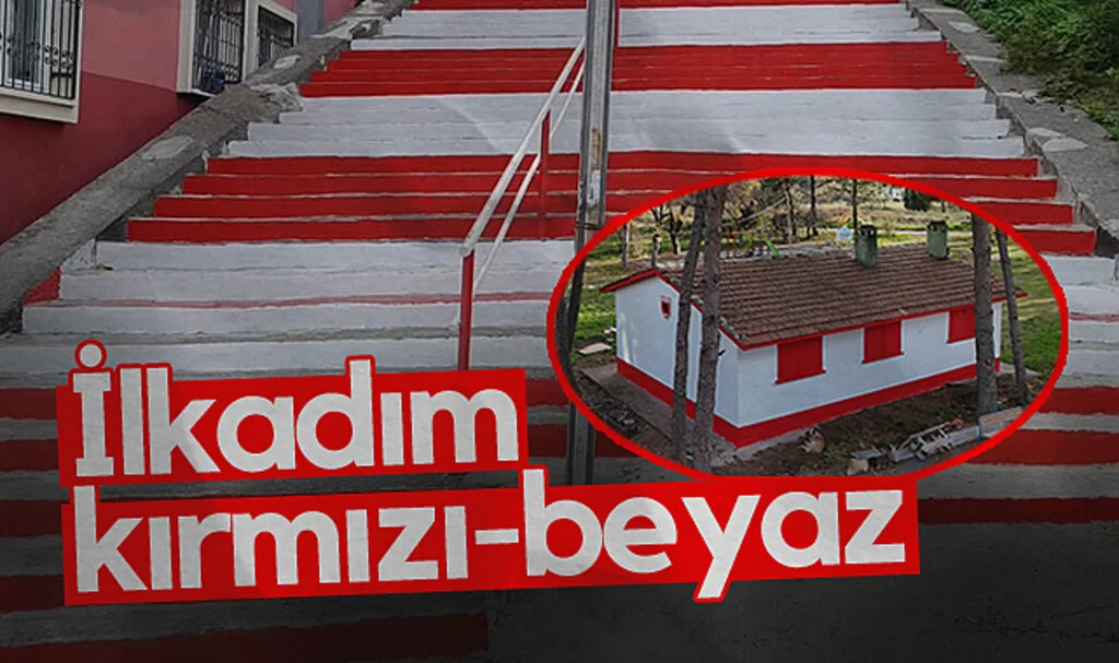 İlkadım, Kırmızı-Beyaz Renklerle Yenileniyor