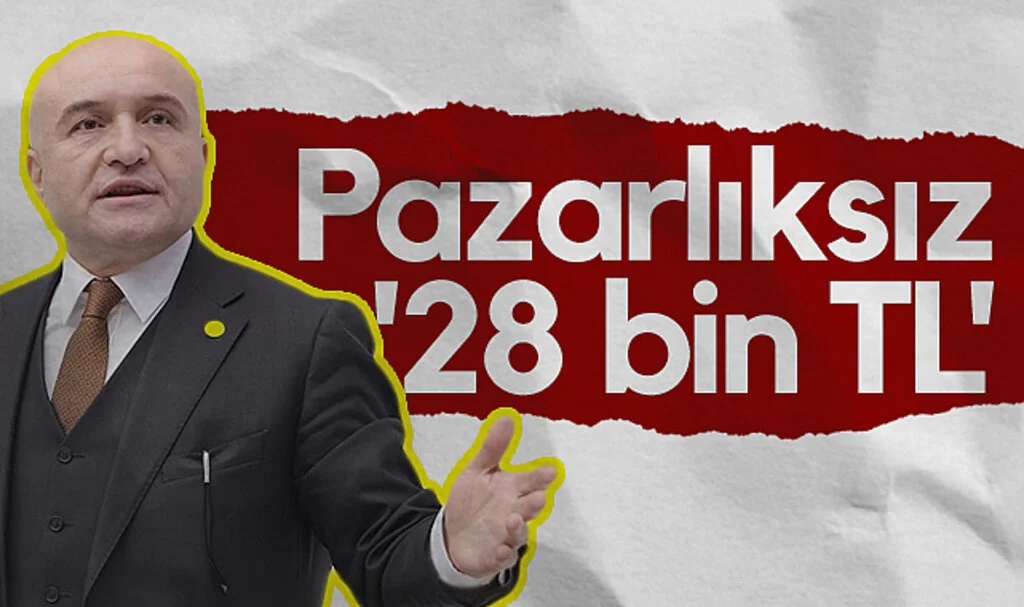 İYİ Partili Erhan Usta: Asgari ücret talebimiz pazarlıksız '28 bin TL'