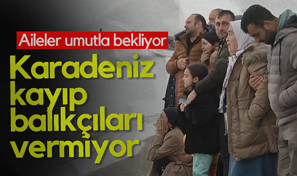 Karadeniz'de Kaybolan Balıkçılar 3 Gündür Aranıyor