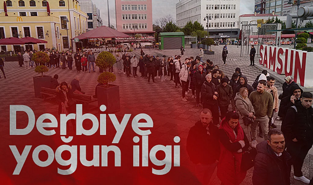 Karadeniz derbisine yoğun ilgi