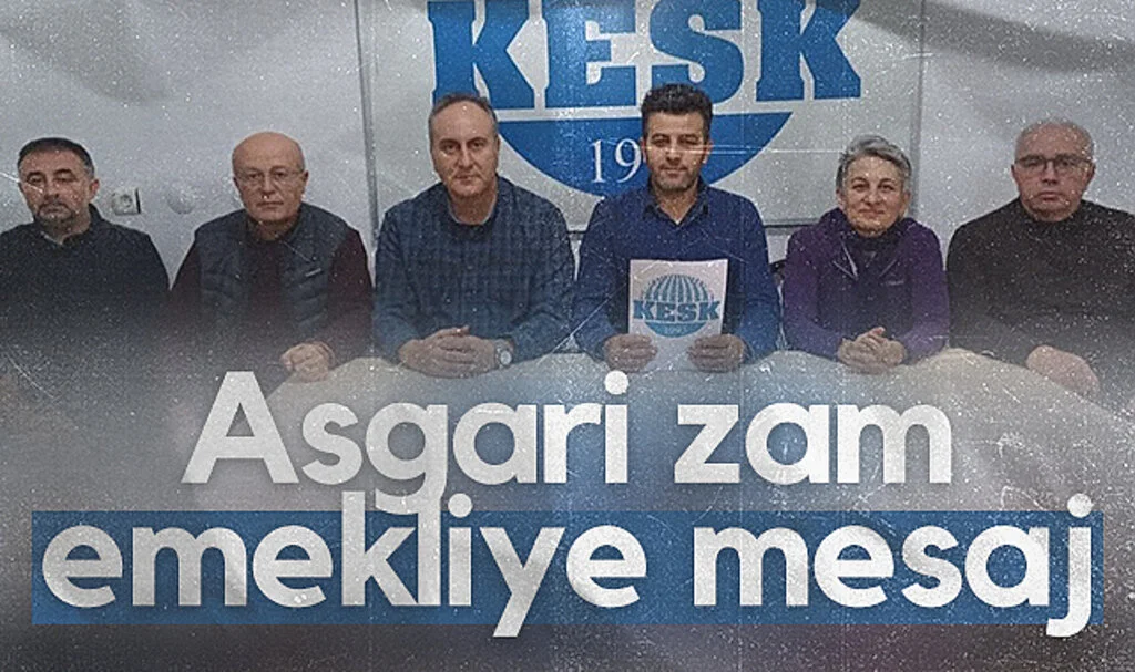 KESK Dönem Sözcüsü Bahtiyar Akıncı: Asgari zam emekliye mesaj