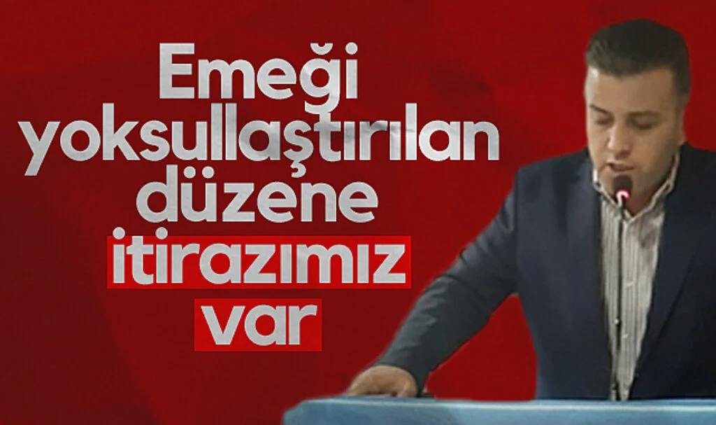 KESK Samsun Dönem Sözcüsü Bahtiyar Akıncı: Emeği yoksullaştırılan  düzene itirazımız var
