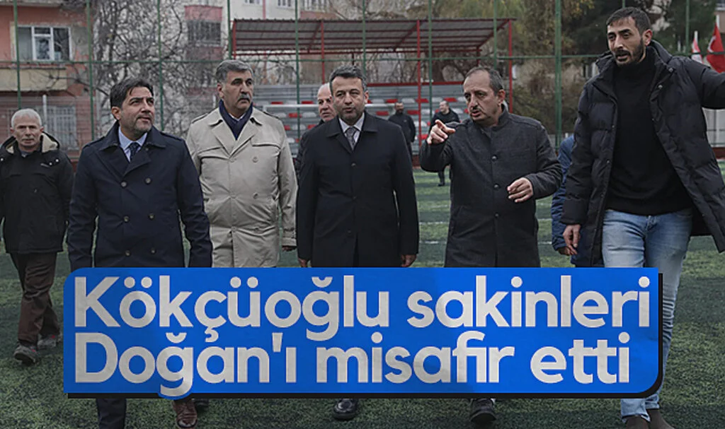 Kökçüoğlu sakinleri SBB Başkanı Doğan'ı misafir etti