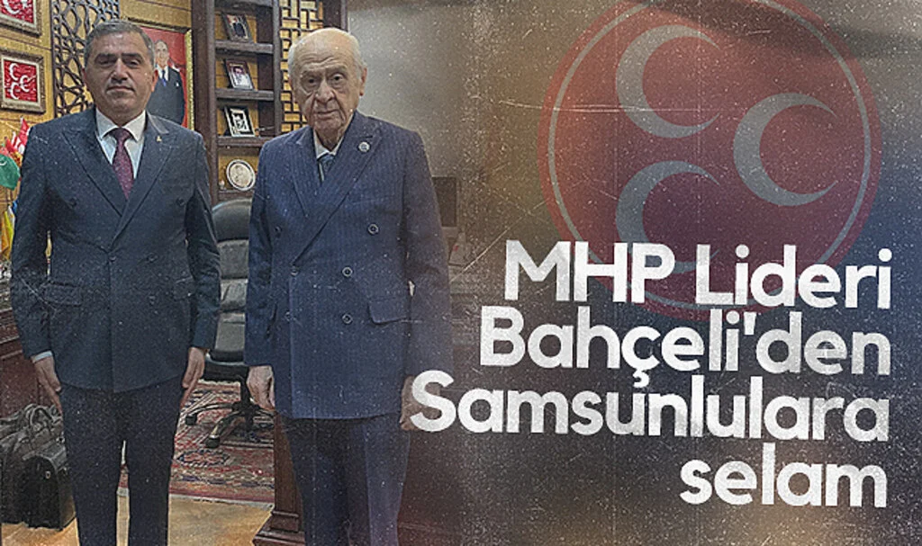 MHP Lideri Bahçeli'den Samsunlulara selam