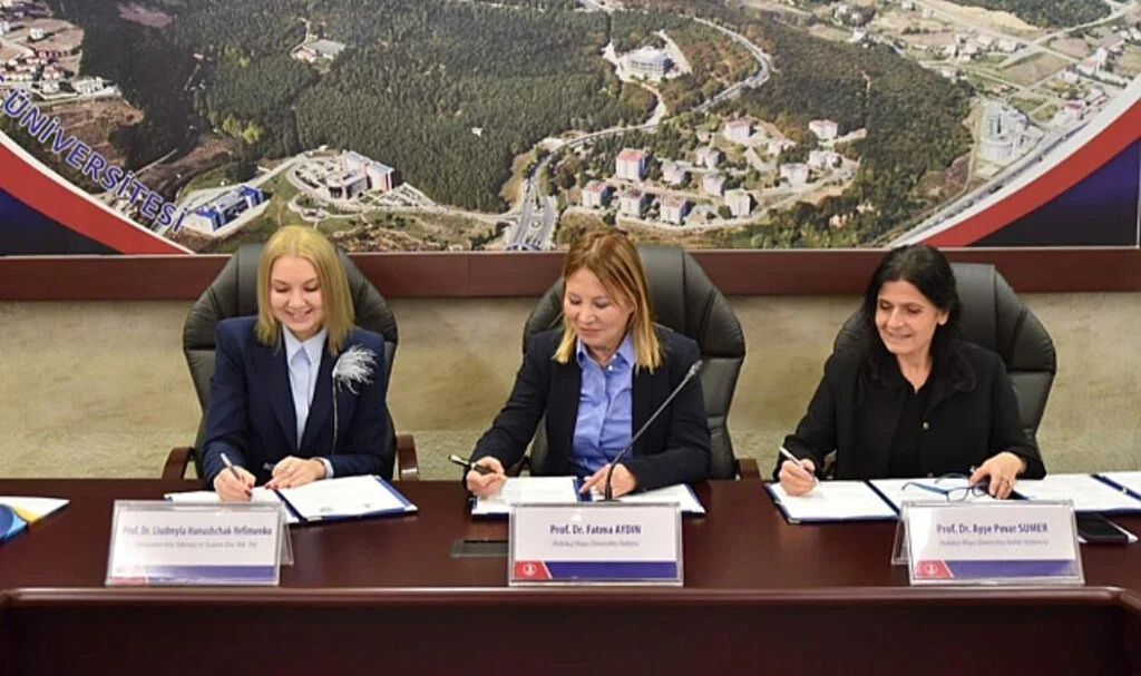 OMÜ ile Kiev Üniversitesi Arasında İş Birliği Anlaşması