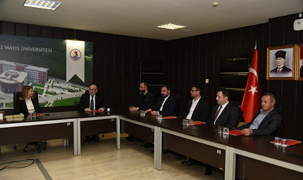 OMÜ Rektörü Fatma Aydın’a Giresun Üniversitesi ve ASKON’dan Ziyaret