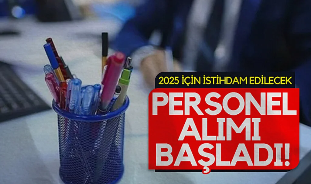 Personel alımı başladı! Bakan Murat Kurum duyurdu: 2025 için istihdam edilecekler
