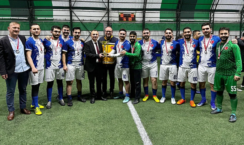 Samsun'da 112 Acil Sağlık Hizmetleri Futbol Turnuvası tamamlandı